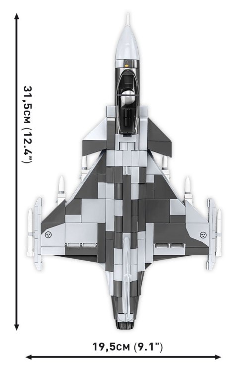 Klocki Armed Forces SAAB Jas 39 Gripen E 480 klocków Klocki Armed Forces SAAB Jas 39 Gripen E 480 klocków