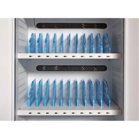 Stacja Ładująca Urządzenia Mobilne 30x USB-A 5V 2.1 30x AC Stacja Ładująca Urządzenia Mobilne 30x USB-A 5V 2.1 30x AC