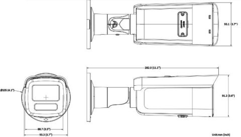 KAMERA IP HIKVISION DS-2CD2T66G2H-4I(2.8mm)/BLACK KAMERA IP HIKVISION DS-2CD2T66G2H-4I(2.8mm)/BLACK