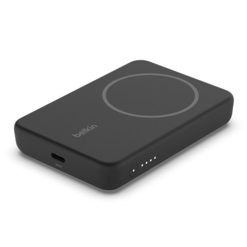 Magnetyczny Power Bank ze standem Czarny Magnetyczny Power Bank ze standem Czarny