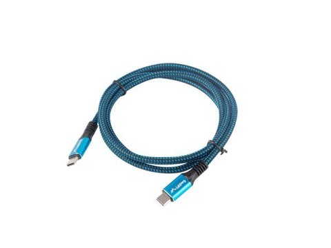 Kabel USB-C M/M USB4 1.2m 100W 8K 60HZ czarno-niebieski Kabel USB-C M/M USB4 1.2m 100W 8K 60HZ czarno-niebieski
