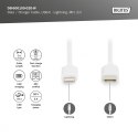 Kabel do transmisji danych/ładowania USB C/Lightning MFI 2m Biały