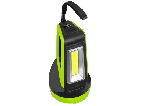 Latarka szperacz 3600 mAh zielona z power bankiem Latarka szperacz 3600 mAh zielona z power bankiem