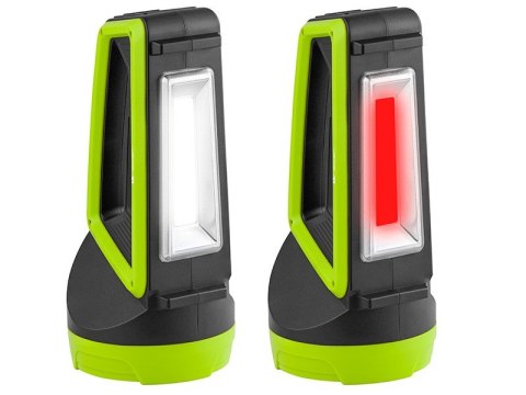 Latarka szperacz 3600 mAh zielona z power bankiem Latarka szperacz 3600 mAh zielona z power bankiem