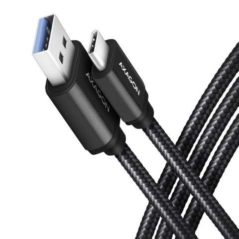 BUCM3-AM20AB Kabel USB-C - USB-A 3.2 Gen 1, 2m, 3A, ALU, oplot, czarny BUCM3-AM20AB Kabel USB-C - USB-A 3.2 Gen 1, 2m, 3A, ALU, oplot, czarny