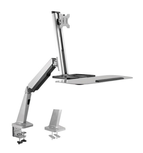 Stelaż do monitora i klawiatury,13-27 cali max. 8kg Stelaż do monitora i klawiatury,13-27 cali max. 8kg