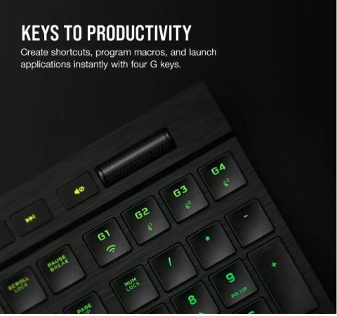 Klawiatura K100 RGB Air Wireless Ultra Thin Cherry MX Klawiatura K100 RGB Air Wireless Ultra Thin Cherry MX