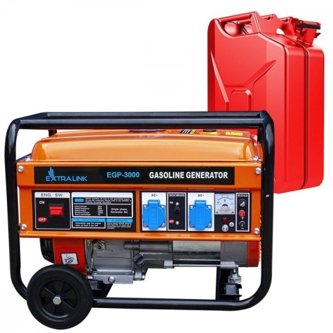Generator prądu Petrol 3kW EGP-3000 Generator prądu Petrol 3kW EGP-3000