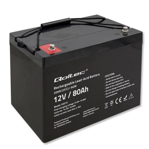 Akumulator AGM | 12V | 80Ah Akumulator AGM | 12V | 80Ah