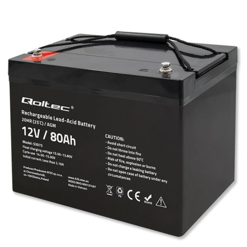 Akumulator AGM | 12V | 80Ah Akumulator AGM | 12V | 80Ah
