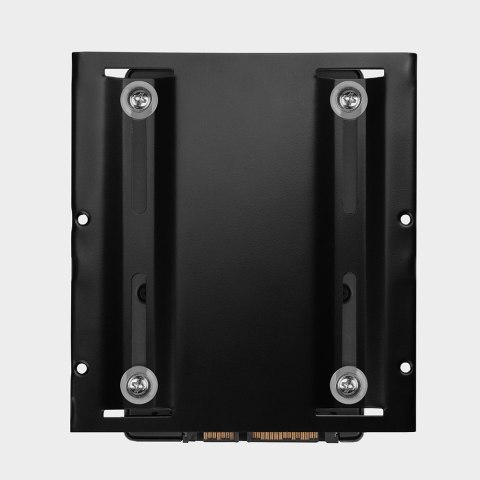 RHD-125B Ramka metalowa do montażu 1x 2.5" HDD w pozycji 3.5" Czarna RHD-125B Ramka metalowa do montażu 1x 2.5" HDD w pozycji 3.5" Czarna