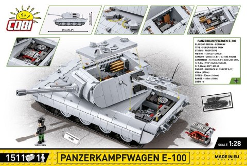Klocki Panzerkampfwagen E-100 Klocki Panzerkampfwagen E-100