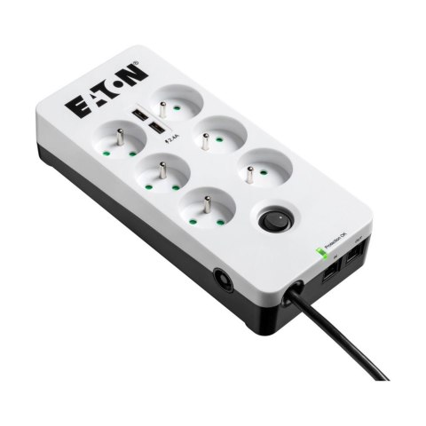 Listwa antyprzepięciowa Protection Box 6 Tel@ USB FR Listwa antyprzepięciowa Protection Box 6 Tel@ USB FR