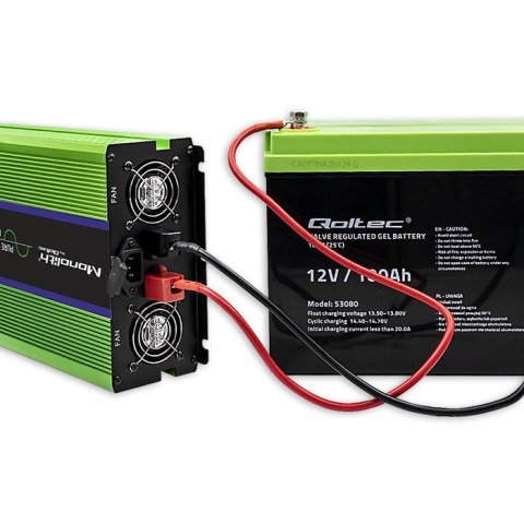 Przetwornica napięcia Monolith | ładowanie baterii | UPS | 2000W | 4000W | 12V na 230V | Czysty Sinus | LCD Przetwornica napięcia Monolith | ładowanie baterii | UPS | 2000W | 4000W | 12V na 230V | Czysty Sinus | LCD