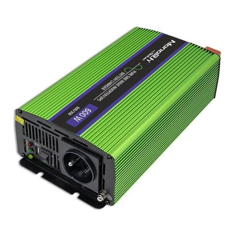 Przetwornica napięcia Monolith | ładowanie baterii | UPS | 300W |600W | 12V na 230V | Czysty Sinus Przetwornica napięcia Monolith | ładowanie baterii | UPS | 300W |600W | 12V na 230V | Czysty Sinus