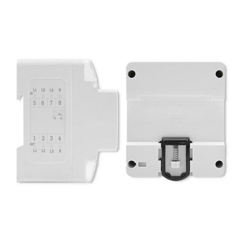 Trójfazowy elektroniczny licznik | miernik zużycia energii na szynę DIN | 400V | LCD | 4P Trójfazowy elektroniczny licznik | miernik zużycia energii na szynę DIN | 400V | LCD | 4P