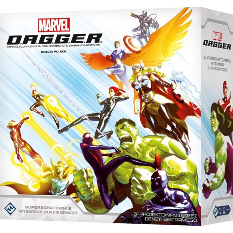 Gra Marvel D.A.G.G.E.R (edycja polska) Gra Marvel D.A.G.G.E.R (edycja polska)