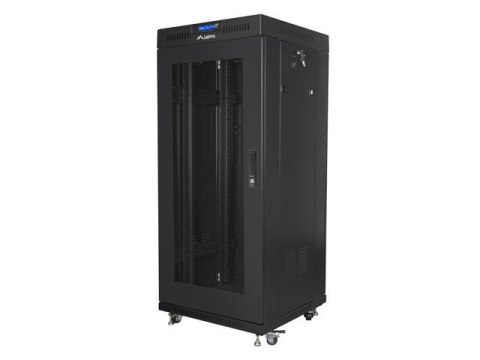 Szafa stojąca rack 19 27U 600x600 mm, czarna Szafa stojąca rack 19 27U 600x600 mm, czarna