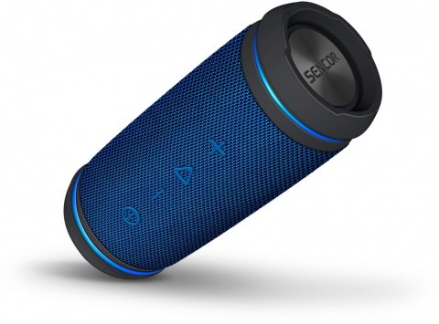 Głośnik Bluetooth SSS 6400 Sirius 30W, TWS, NFC, IPX6 Niebieski Głośnik Bluetooth SSS 6400 Sirius 30W, TWS, NFC, IPX6 Niebieski