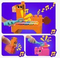 Klocki sensoryczne Muzykalne zwierzątka farma