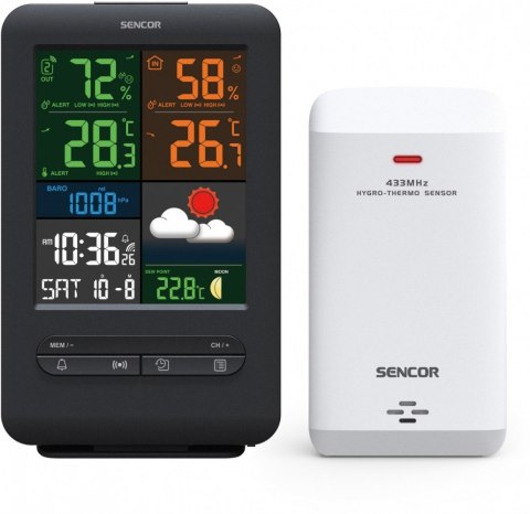 Stacja pogody SWS 7300 wys LCD kolor 13,8 cm Stacja pogody SWS 7300 wys LCD kolor 13,8 cm