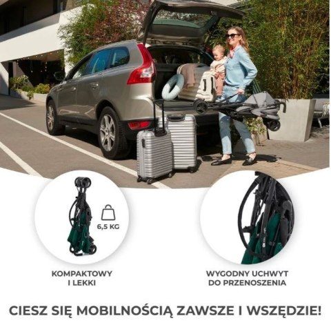 Wózek spacerowy TIK GREEN FOREST Wózek spacerowy TIK GREEN FOREST