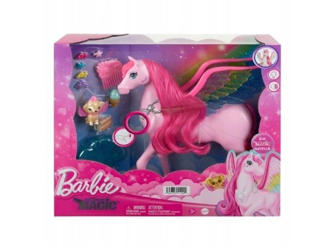 Figurka Barbie Szczypta Magii Pegaz Światła i dźwięki Figurka Barbie Szczypta Magii Pegaz Światła i dźwięki