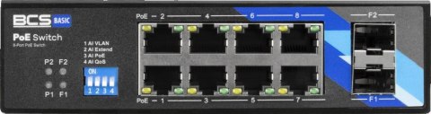 Switch PoE BCS BASIC BCS-B-ISP08G-2SFP Switch PoE BCS BASIC BCS-B-ISP08G-2SFP