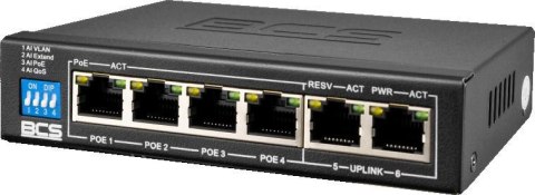 Switch PoE BCS BASIC BCS-B-SP04G02G Switch PoE BCS BASIC BCS-B-SP04G02G