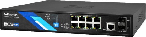 Switch PoE BCS BASIC BCS-B-SP08G-2SFP-M Switch PoE BCS BASIC BCS-B-SP08G-2SFP-M