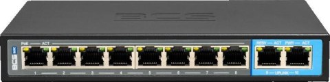 Switch PoE BCS BASIC BCS-B-SP08G02G Switch PoE BCS BASIC BCS-B-SP08G02G