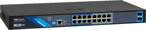 Switch PoE BCS BASIC BCS-B-SP16G-2SFP-M Switch PoE BCS BASIC BCS-B-SP16G-2SFP-M