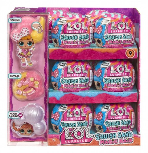 L.O.L. Piasek Kinetyczny Tots display 12 sztuk L.O.L. Piasek Kinetyczny Tots display 12 sztuk