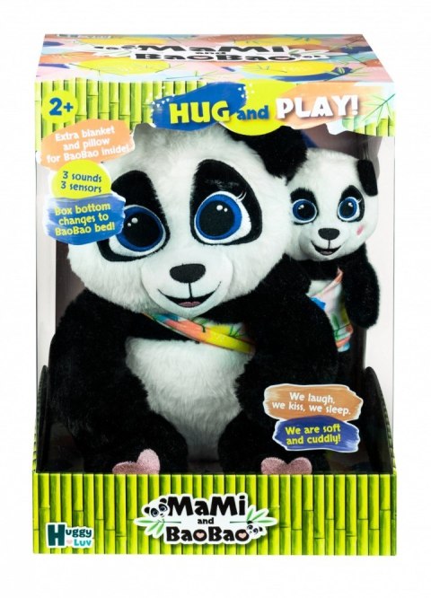Maskotka Interaktywna Panda Mami i Dziecko Panda BaoBao Maskotka Interaktywna Panda Mami i Dziecko Panda BaoBao