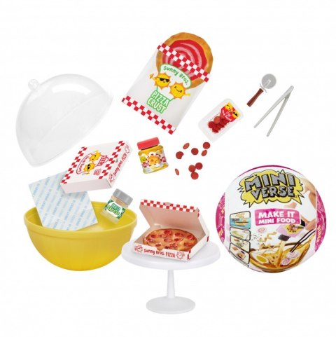 Akcesoria Miniverse Mak It Mini Foods Cafe display 18 sztuk Akcesoria Miniverse Mak It Mini Foods Cafe display 18 sztuk
