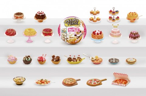 Akcesoria Miniverse Mak It Mini Foods Cafe display 18 sztuk Akcesoria Miniverse Mak It Mini Foods Cafe display 18 sztuk