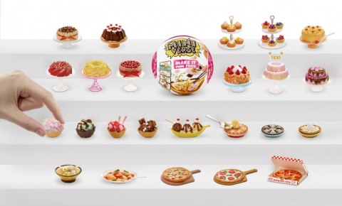 Akcesoria Miniverse Mak It Mini Foods Cafe display 18 sztuk Akcesoria Miniverse Mak It Mini Foods Cafe display 18 sztuk