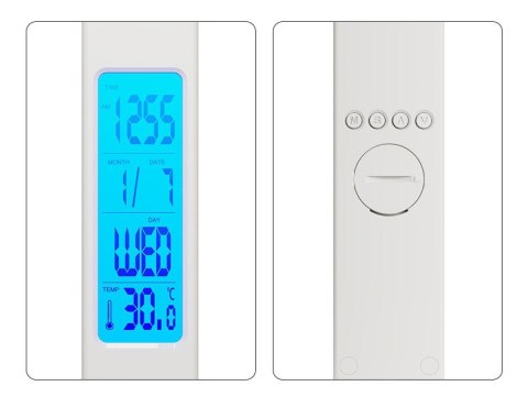 Lampka biurkowa z ładowarką indukcyjną i wyświetlaczem LED MT222 Lampka biurkowa z ładowarką indukcyjną i wyświetlaczem LED MT222