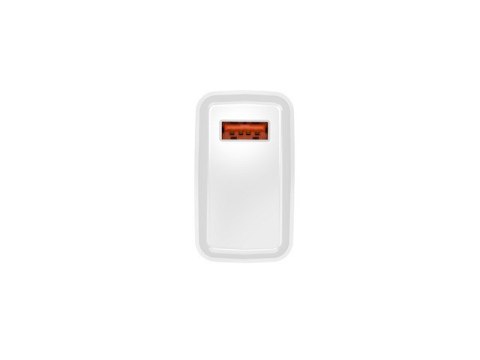 Ładowarka sieciowa Ribera 1x USB-A 18W Biała Ładowarka sieciowa Ribera 1x USB-A 18W Biała