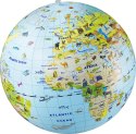 Piłka Caly Globus 50 cm - Zwierzęta