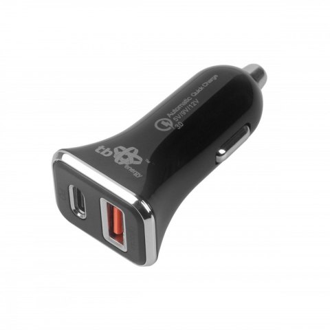 Ładowarka samochodowa uniwersalna USB A+C QC Ładowarka samochodowa uniwersalna USB A+C QC