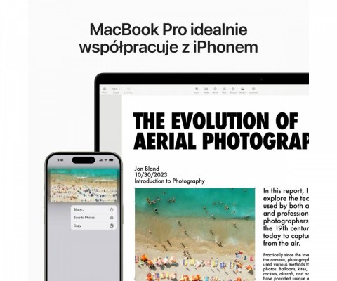 MacBook Pro 14,2 cali: M3 8/10, 8GB, 512GB - Gwiezdna szarość MacBook Pro 14,2 cali: M3 8/10, 8GB, 512GB - Gwiezdna szarość