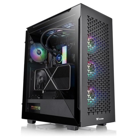 Obudowa Divider 500 Air Tempered Glassx2 Black 12cmx2 Obudowa Divider 500 Air Tempered Glassx2 Black 12cmx2