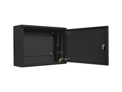 Szafa instalacyjna rack wisząca 19 cali 4u+3u 540x200 niskoprofilowa (złożona) czarna Szafa instalacyjna rack wisząca 19 cali 4u+3u 540x200 niskoprofilowa (złożona) czarna