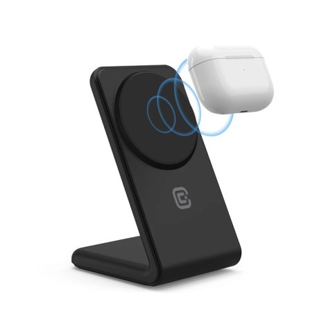 Ładowarka bezprzewodowa MagSpot Stand 2w1 z MagSafe do iPhone i AirPods Ładowarka bezprzewodowa MagSpot Stand 2w1 z MagSafe do iPhone i AirPods