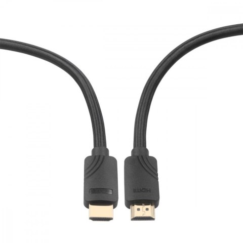 Kabel HDMI v 2.1 premium 3 m 8K Czarny Stworzony dla graczy Kabel HDMI v 2.1 premium 3 m 8K Czarny Stworzony dla graczy