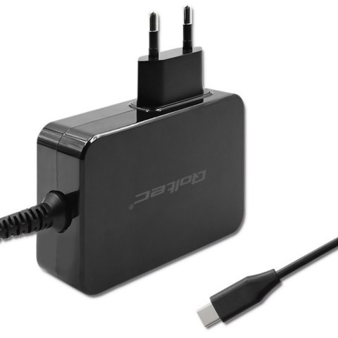 Ładowarka GaN Power Pro | 1xUSB-C | 100W | 5-20V | 3-5A | Czarna Ładowarka GaN Power Pro | 1xUSB-C | 100W | 5-20V | 3-5A | Czarna