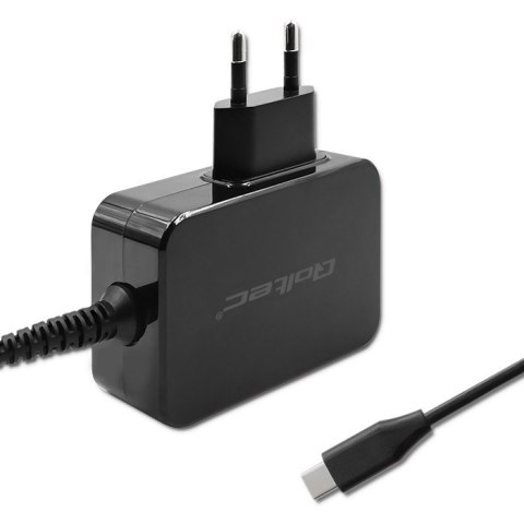 Ładowarka GaN Power Pro | 1xUSB-C | 45W | 5-20V | 2.25-3A | Czarna Ładowarka GaN Power Pro | 1xUSB-C | 45W | 5-20V | 2.25-3A | Czarna