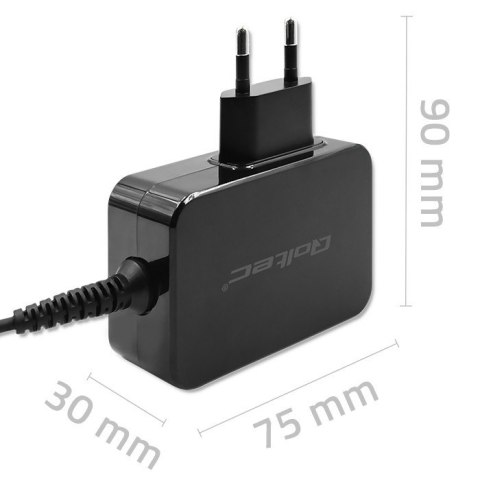 Ładowarka GaN Power Pro | 1xUSB-C | 45W | 5-20V | 2.25-3A | Czarna Ładowarka GaN Power Pro | 1xUSB-C | 45W | 5-20V | 2.25-3A | Czarna