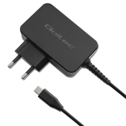 Ładowarka GaN Power Pro | 1xUSB-C | 65W | 5-20V | 3-3.25A | Czarna Ładowarka GaN Power Pro | 1xUSB-C | 65W | 5-20V | 3-3.25A | Czarna